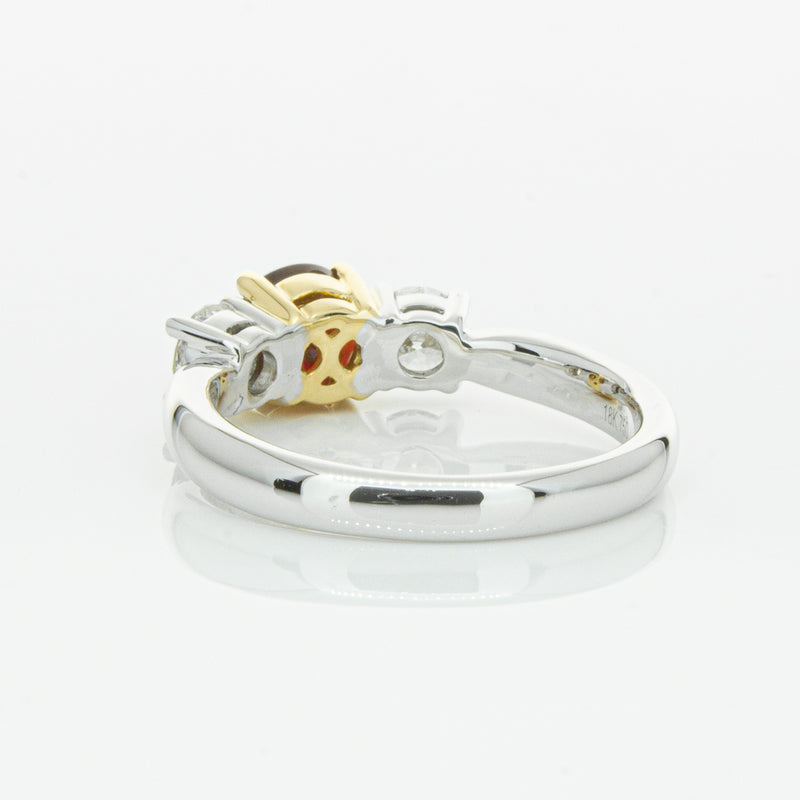 18ct White Gold 1.35ct Ruby & Diamond Ring-Ring-Walker & Hall