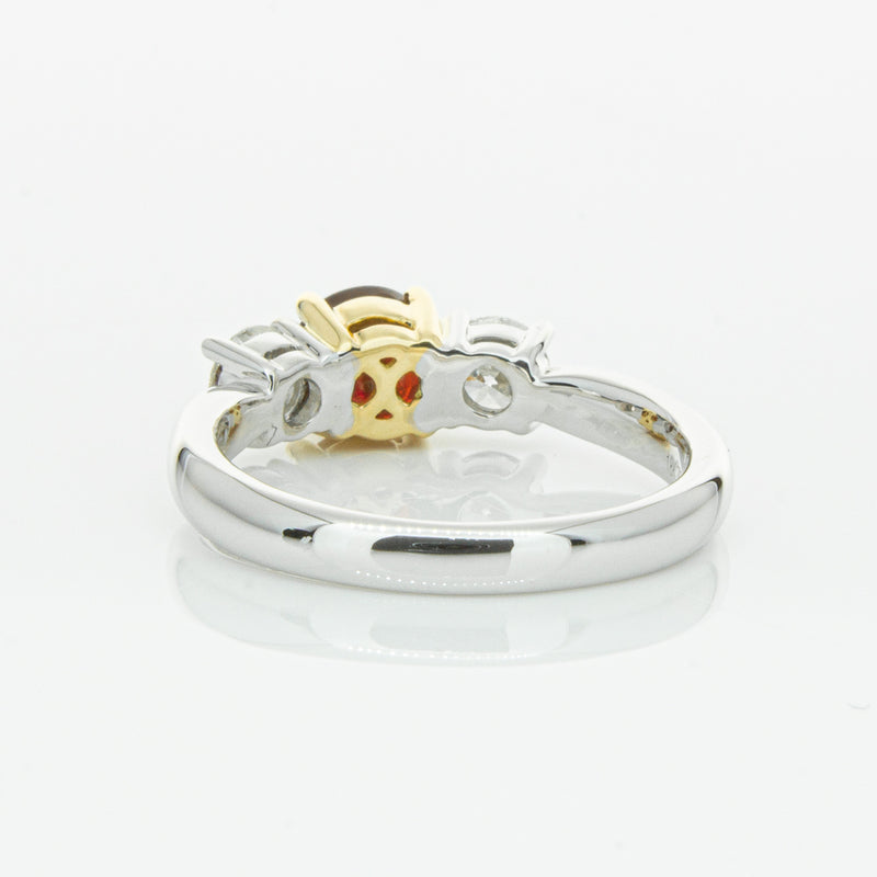 18ct White Gold 1.35ct Ruby & Diamond Ring-Ring-Walker & Hall