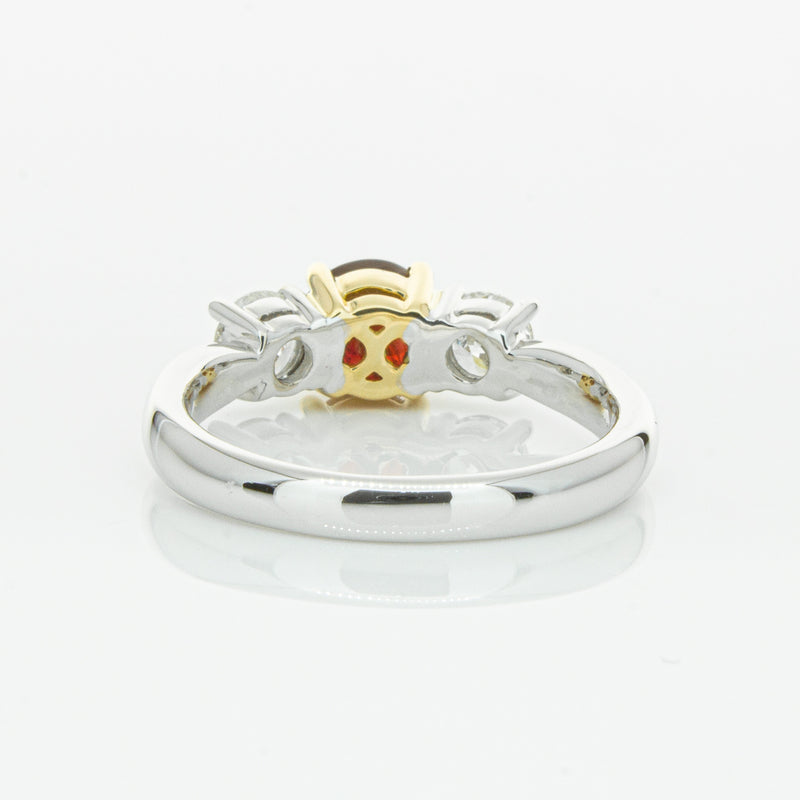 18ct White Gold 1.35ct Ruby & Diamond Ring-Ring-Walker & Hall