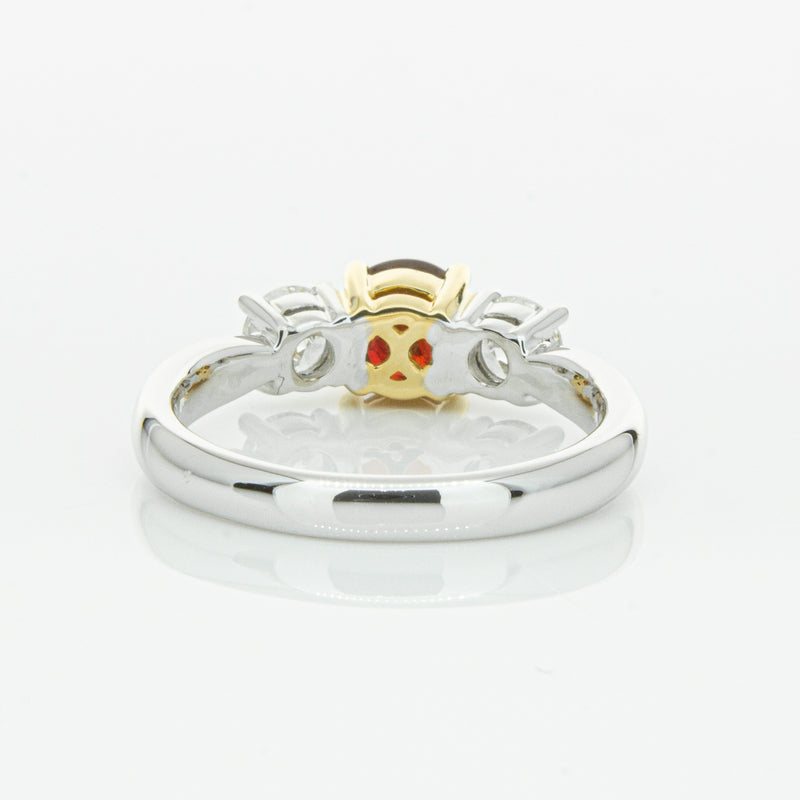 18ct White Gold 1.35ct Ruby & Diamond Ring-Ring-Walker & Hall