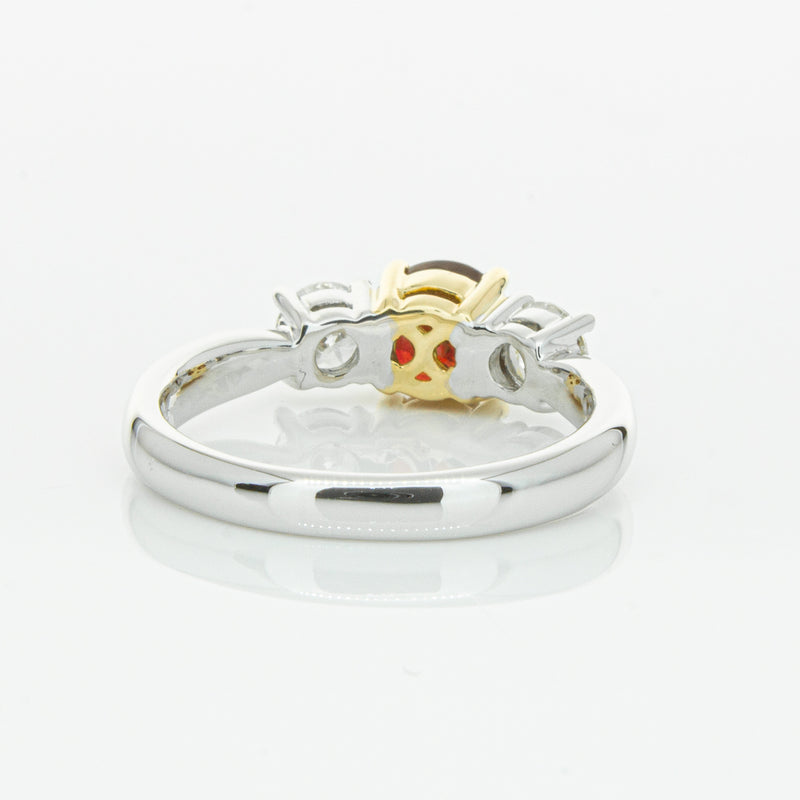 18ct White Gold 1.35ct Ruby & Diamond Ring-Ring-Walker & Hall