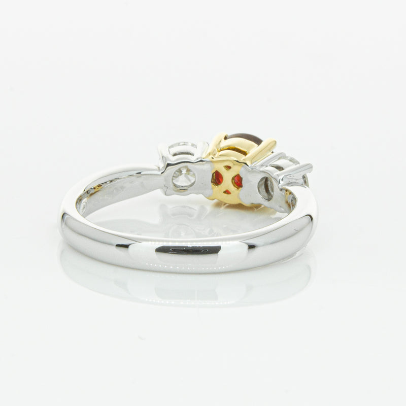 18ct White Gold 1.35ct Ruby & Diamond Ring-Ring-Walker & Hall