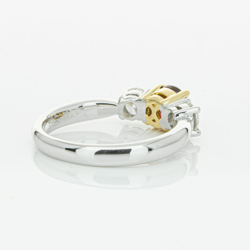 18ct White Gold 1.35ct Ruby & Diamond Ring-Ring-Walker & Hall