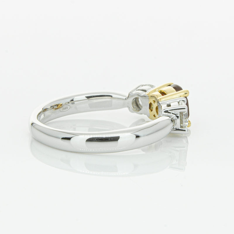 18ct White Gold 1.35ct Ruby & Diamond Ring-Ring-Walker & Hall