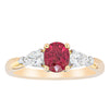 18ct Yellow Gold 1.17ct Ruby & Diamond Ayla Ring-Ring-Walker & Hall