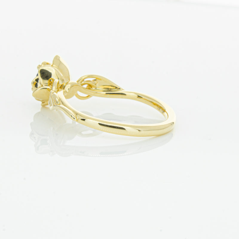 18ct Yellow Gold Sapphire Ring-Ring-Walker & Hall