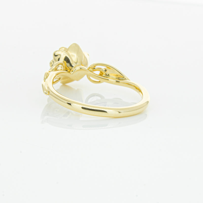 18ct Yellow Gold Sapphire Ring-Ring-Walker & Hall