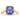 18ct Yellow Gold Tanzanite & Diamond Romanov Ring-Ring-Walker & Hall