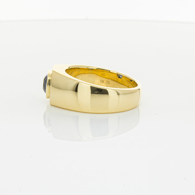 18ct Yellow Gold 1.32ct Sapphire Ring-Ring-Walker & Hall