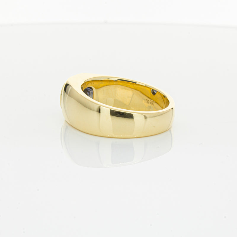 18ct Yellow Gold 1.32ct Sapphire Ring-Ring-Walker & Hall