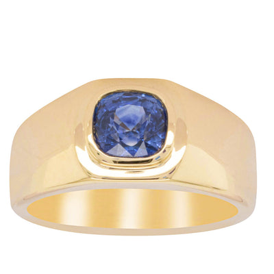 18ct Yellow Gold 1.32ct Sapphire Ring-Ring-Walker & Hall