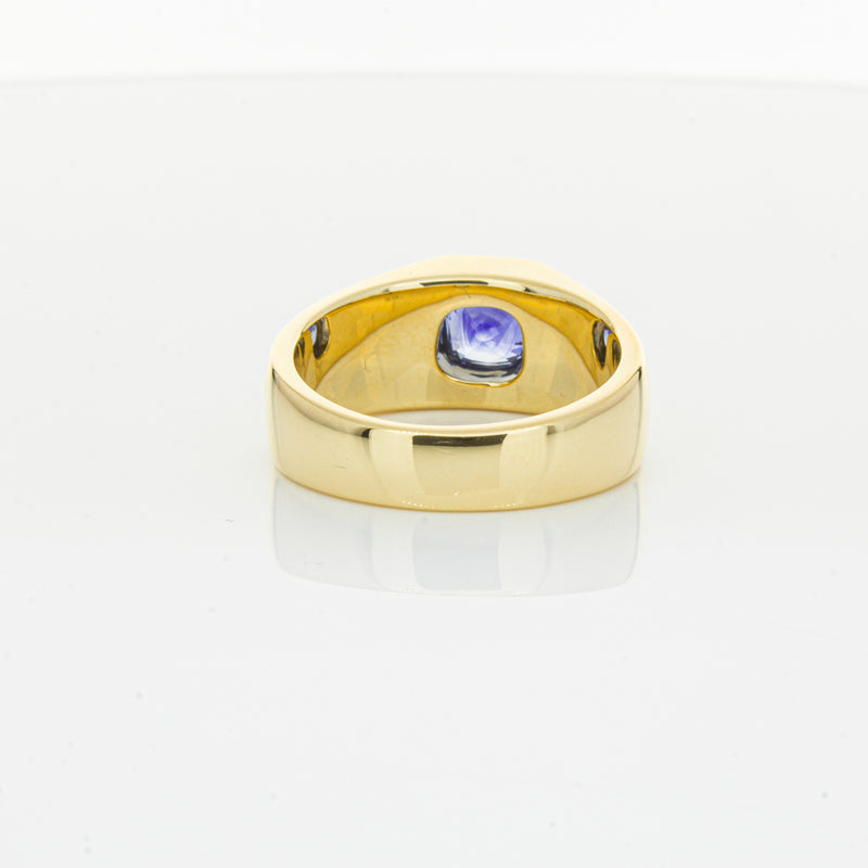 18ct Yellow Gold 1.32ct Sapphire Ring-Ring-Walker & Hall