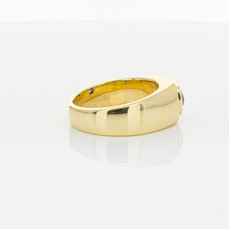 18ct Yellow Gold 1.32ct Sapphire Ring-Ring-Walker & Hall