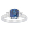 18ct White Gold Sapphire & Diamond Ring-Ring-Walker & Hall