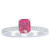 18ct White Gold 1.15ct Ruby & Diamond Ring-Ring-Walker & Hall