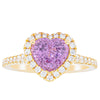 18ct Yellow Gold 2.21ct Pink Sapphire & Diamond Sierra Ring-Ring-Walker & Hall