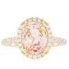 18ct Yellow Gold 4.01ct Pink Sapphire & Diamond Sierra Ring-Ring-Walker & Hall