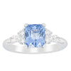 18ct White Gold Sapphire & Diamond Oriana Ring-Ring-Walker & Hall