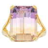 18ct Yellow Gold 12.30ct Ametrine Verona Ring-Ring-Walker & Hall