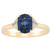 18ct Yellow Gold 1.42ct Sapphire & Diamond Ring-Ring-Walker & Hall