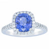18ct White Gold Sapphire & Diamond Sierra Ring-Ring-Walker & Hall