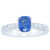 18ct White Gold 1.45ct Sapphire & Diamond Phoenix Ring-Ring-Walker & Hall