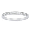 18ct White Gold .12ct Diamond Aurora Band-Ring-Walker & Hall