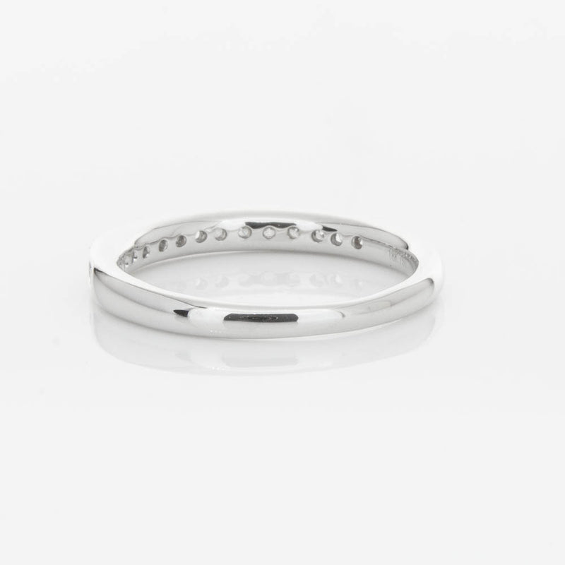 18ct White Gold Diamond Channel Set Band-Ring-Walker & Hall