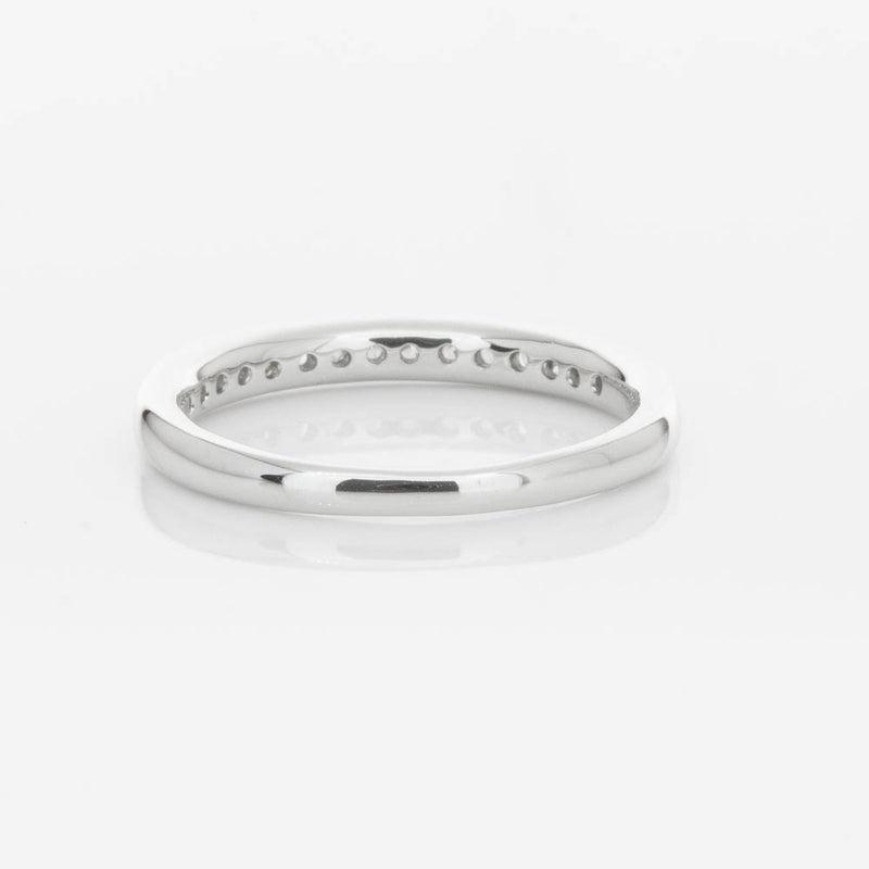 18ct White Gold Diamond Channel Set Band-Ring-Walker & Hall