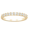 18ct Yellow Gold .50ct Diamond Panorama Band-Ring-Walker & Hall