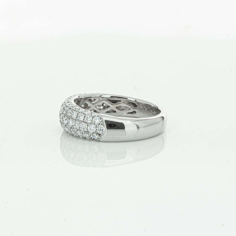 18ct White Gold Diamond Ring-Ring-Walker & Hall