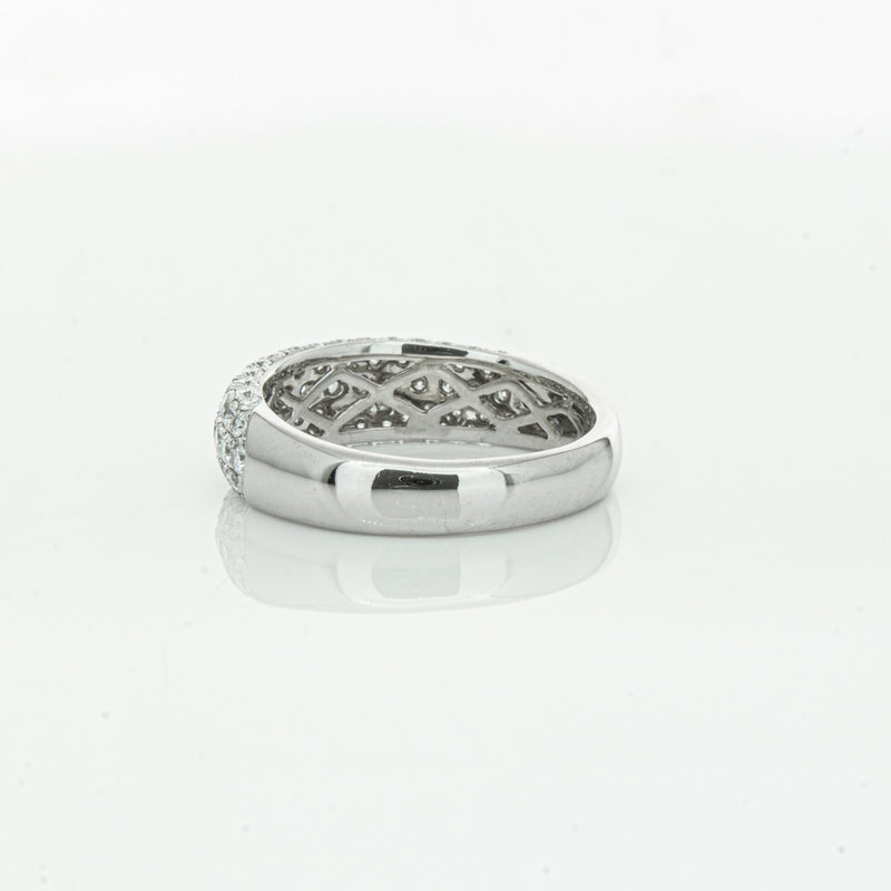 18ct White Gold Diamond Ring-Ring-Walker & Hall