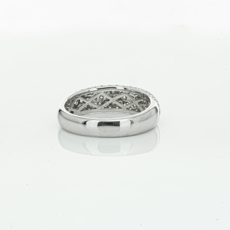 18ct White Gold Diamond Ring-Ring-Walker & Hall