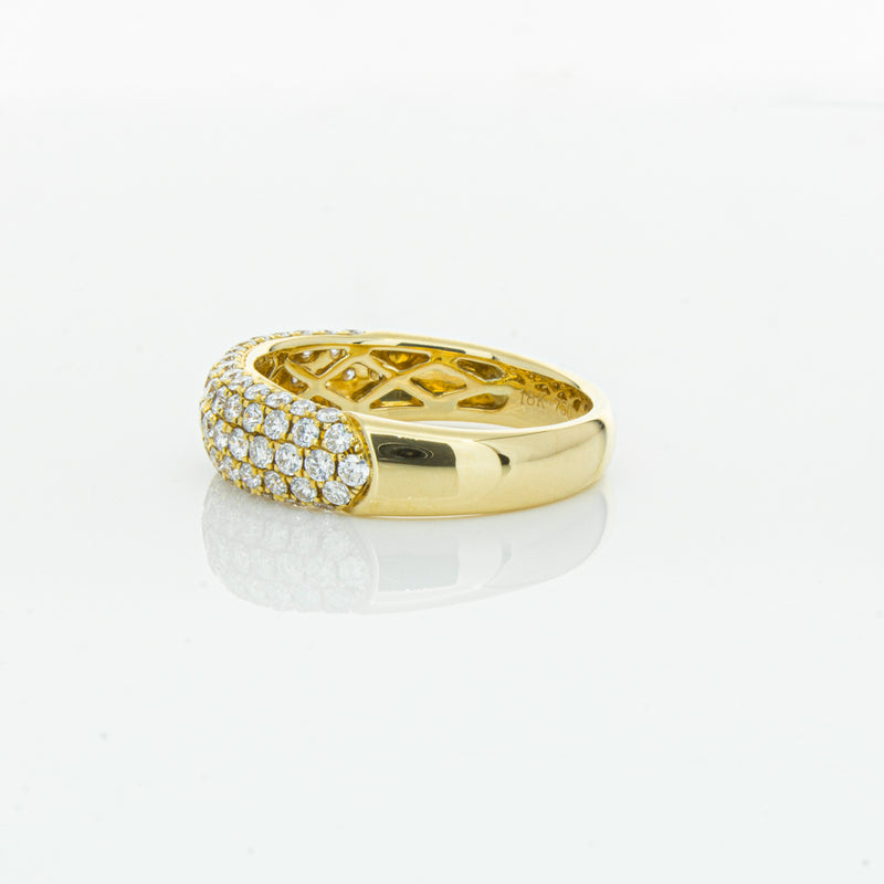 18ct Yellow Gold Diamond Ring-Ring-Walker & Hall