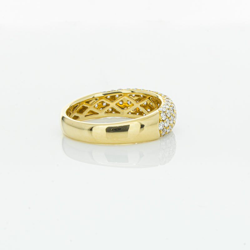 18ct Yellow Gold Diamond Ring-Ring-Walker & Hall