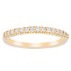 18ct Yellow Gold .20ct Diamond Manhattan Band-Ring-Walker & Hall