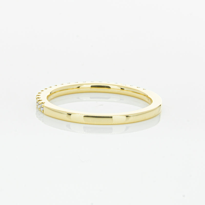 18ct Yellow Gold Diamond Millie Band-Ring-Walker & Hall