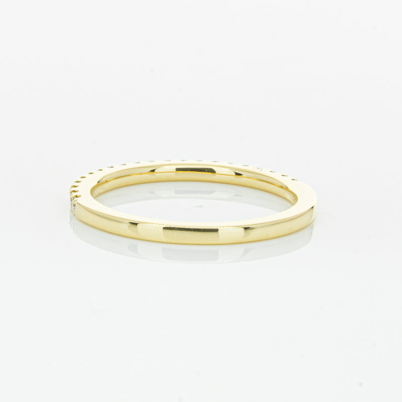 18ct Yellow Gold Diamond Millie Band-Ring-Walker & Hall