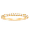 18ct Yellow Gold Diamond Millie Band-Ring-Walker & Hall