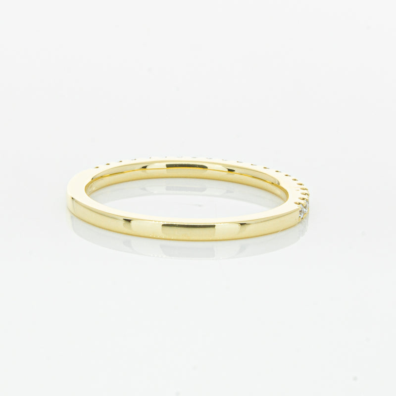 18ct Yellow Gold Diamond Millie Band-Ring-Walker & Hall