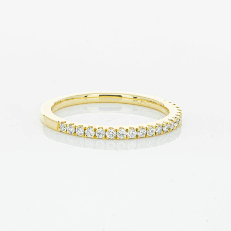 18ct Yellow Gold Diamond Millie Band-Ring-Walker & Hall