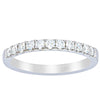 18ct White Gold .32ct Diamond Bella Band-Ring-Walker & Hall