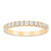 18ct Yellow Gold .33ct Diamond Bella Band-Ring-Walker & Hall