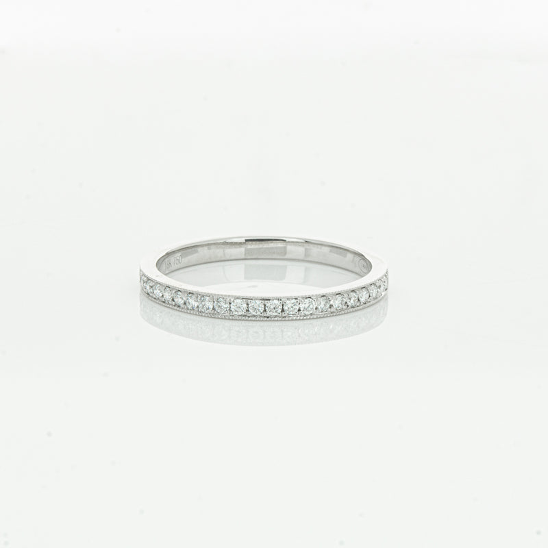 18ct White Gold .16ct Diamond Galaxis Band-Ring-Walker & Hall