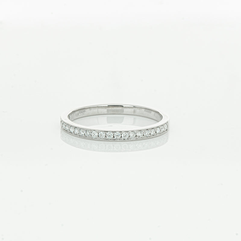 18ct White Gold .16ct Diamond Galaxis Band-Ring-Walker & Hall