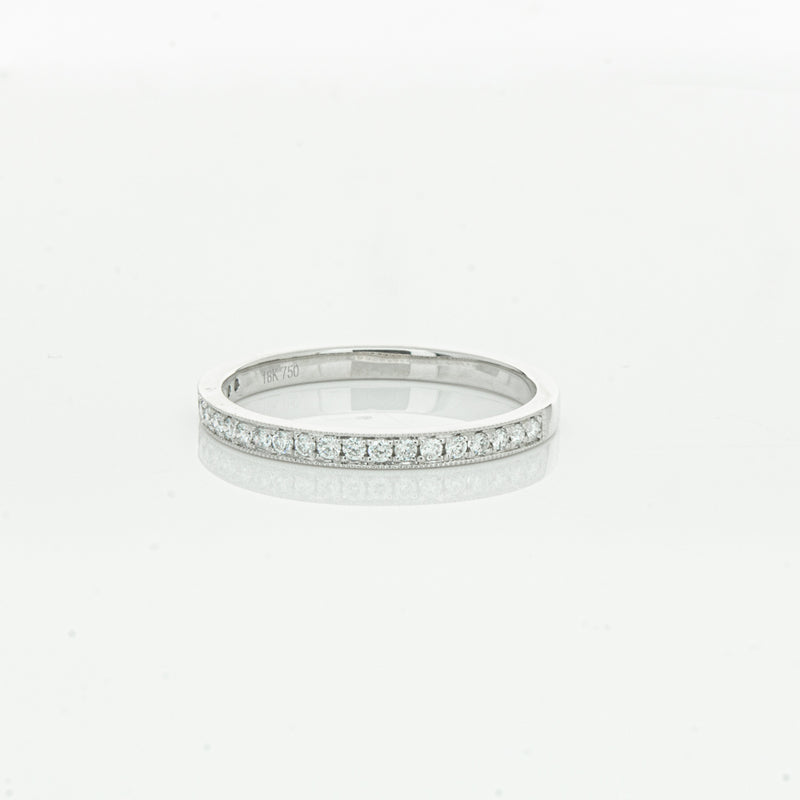 18ct White Gold .16ct Diamond Galaxis Band-Ring-Walker & Hall