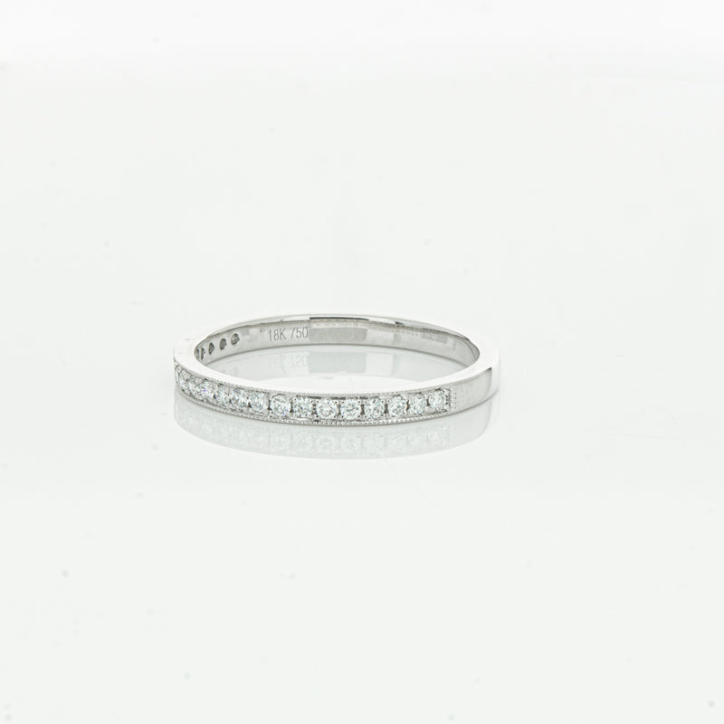 18ct White Gold .16ct Diamond Galaxis Band-Ring-Walker & Hall