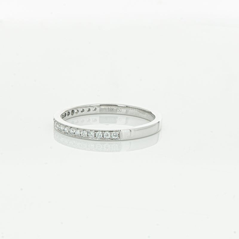 18ct White Gold .16ct Diamond Galaxis Band-Ring-Walker & Hall