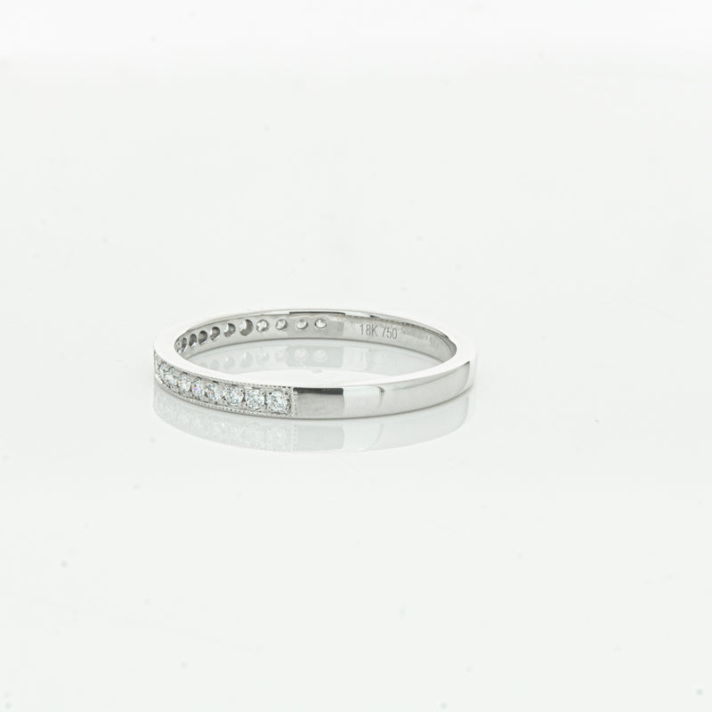 18ct White Gold .16ct Diamond Galaxis Band-Ring-Walker & Hall