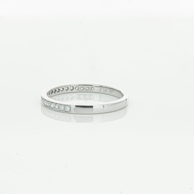 18ct White Gold .16ct Diamond Galaxis Band-Ring-Walker & Hall